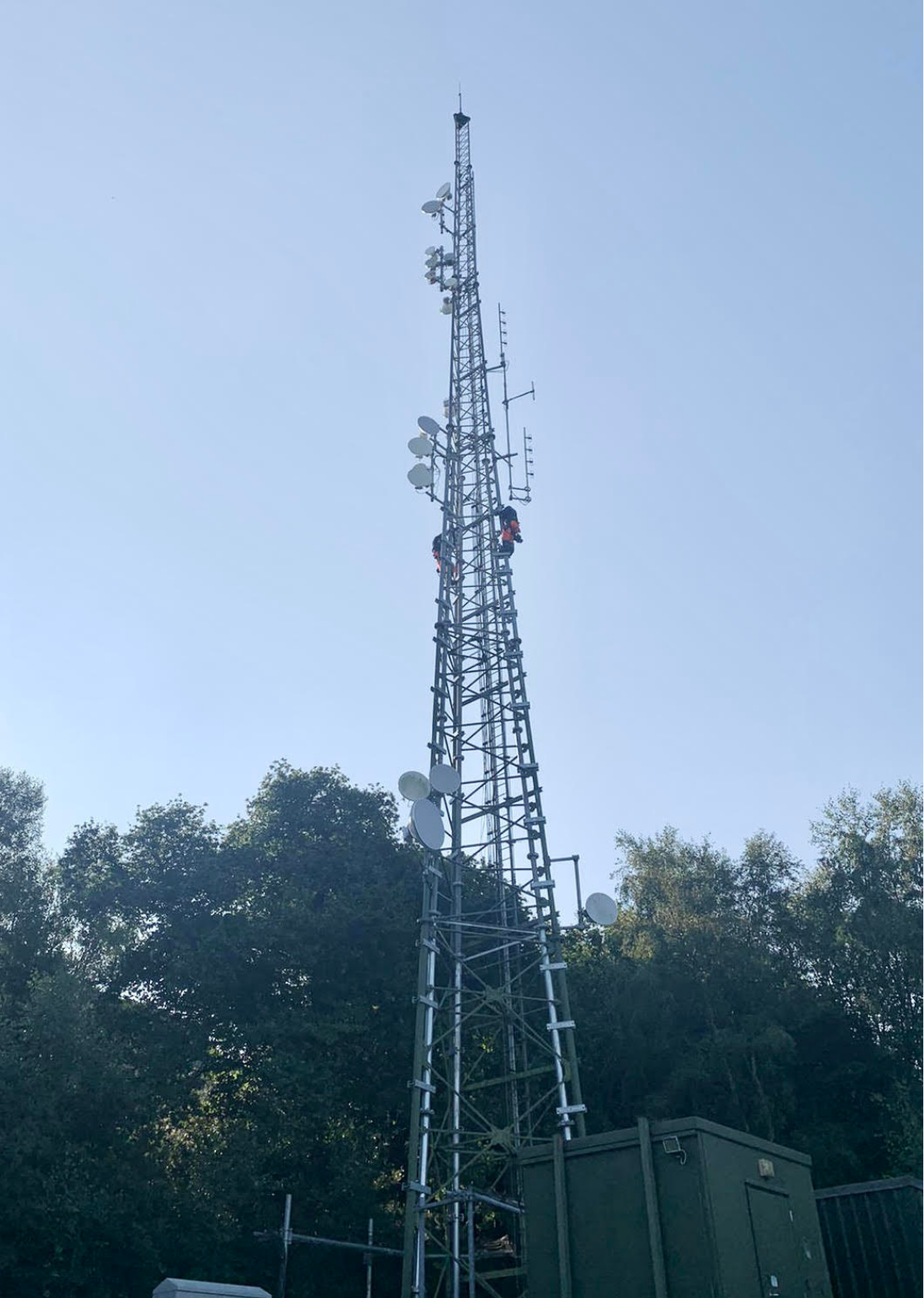 Telecoms Lattice Tower strengthening